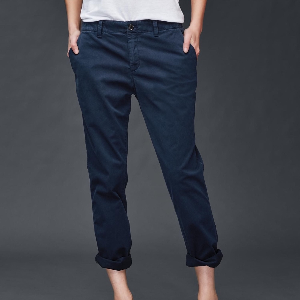GAP Navy Regular Chinos 0